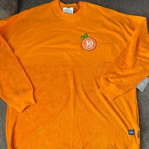 Orange bird Spirit Jersey Flower and Garden Disney NWT